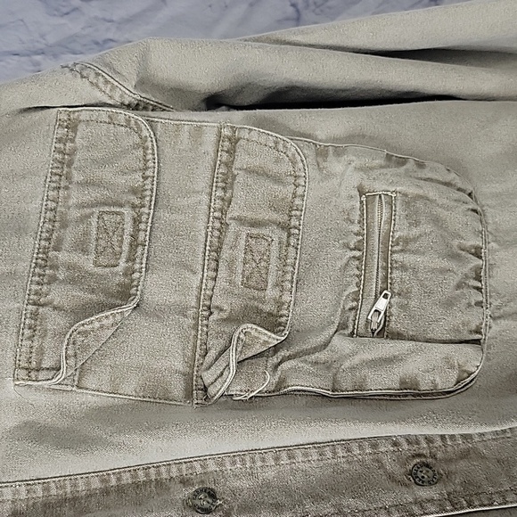 REDHEAD Khaki Outdoor Men's Heavyweight Button-Down‎ Shirt Medium - Picture 4 of 11